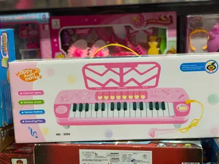 Đàn Piano Đồ Chơi Lezile 3206 Có Micro, Đèn Và Nhạc - Đồ Chơi Giáo Dục Phát Triển Âm Nhạc Cho Trẻ Em, Màu Sắc Ngẫu Nhiên
