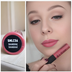Son kem lì NYX Professional Makeup Soft Matte Lip Cream 8 mL màu Shanghai - Độ bám màu lâu và lớp finish mềm mịn, hoàn hảo cho trang điểm hàng ngày.