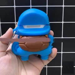 Vỏ Bao Silicon Airpods Đựng Tai Nghe Airpod 1 2 Pro Hình Cu Shin Ninja Rùa Siêu Ngầu - Phụ Kiện Thời Trang Tech