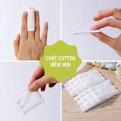 (Hàng nhập khẩu) Bông tẩy trang cotton Miniso Nhật Bản 1000 miếng