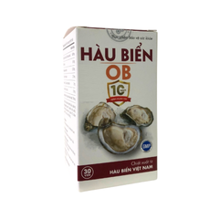 (Hàng nhập khẩu) Viên uống tinh hàu biển OB lọ 30 viên
