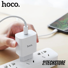 Bộ Sạc Nhanh 20W Hoco Cốc Sạc PD3.0 QC3.0 Cho iPhone 8/11/12/13/14 ProMax - An Toàn Chống Quá Tải Nhiệt, Tiện Dụng Sử Dụng Hằng Ngày