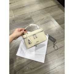 Túi Cốp Dẹt Pero Size 20 Kèm Tag Treo Ổ Khoá - Túi Xách Nữ Quảng Châu Cao Cấp Thời Trang, Thiết Kế Sang Trọng, Dễ Dàng Phối Đồ