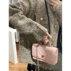 Túi quai hoa size 20 kèm dây đeo chéo fullbox hàng QC cao cấp