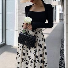 Túi C.nel Katun trần trám da sần size 19 fullbox hàng QC cao cấp