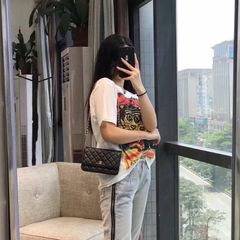 Túi C.nel Katun trần trám da sần size 19 fullbox hàng QC cao cấp