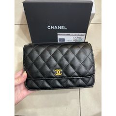 Túi C.nel Katun trần trám da sần size 19 fullbox hàng QC cao cấp