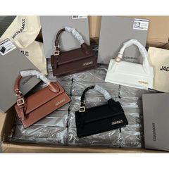 Túi Xách Nữ Jacquen Chữ Nhật Da Sần Cao Cấp Kèm Dây Đeo Chéo - Phong Cách Thời Trang Thanh Lịch, Fullbox Từ Quảng Châu