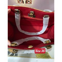 Túi ONTHEGO size 25-36-41cm hoa nâu hàng QC cao cấp
