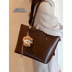 Túi Công Sở Chio Size 32 Dây Đôi Da Trơn Kèm Tag Gấu - Túi Xách Nữ Cao Cấp Sang Trọng, Thời Trang Dạo Phố