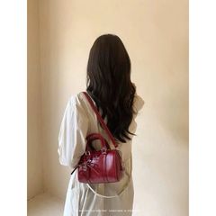 Túi Chi-o demin có quai cầm size 19 kèm dây đeo chéo hàng QC cao cấp