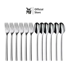 Bộ Thìa Dĩa WMF Miami 12 Món Cao Cấp Thép Không Gỉ - Dụng Cụ Nhà Bếp Cho Gia Đình Vừa Và Nhỏ, Thích Hợp Dùng Hằng Ngày