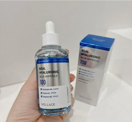 Serum Cấp Ẩm, Phục Hồi Wellage Real Hyaluronic Blue Ampoule 75ml  254004