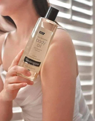 Tinh Dầu Dưỡng Thể Khô Ráp Neutrogena Body Oil Light Sesame 250ml - Giúp Cấp Ẩm Mịn Màng, Không Nhờn Dính Cho Da Khô