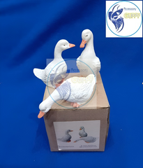 Tiểu Cảnh Bộ 3 Con Vịt Trang Trí Bể Cá - Phong Cảnh Hồ Cá Tạo Không Gian Sống Động cho Bể Cá Cảnh