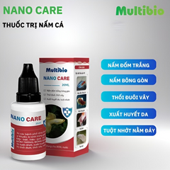 Nano Care Multibio - Chế Phẩm Xử Lý Nấm và Bệnh Đuôi Tuột Nhớt Cho Cá Cảnh 20ml - Giải Pháp Toàn Diện Cho Hồ Thủy Sinh