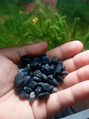 Sỏi Đen Hồng Trang Trí - Đá Màu Tự Nhiên 1kg Cho Chậu Cây Cảnh, Bể Cá, Tiểu Cảnh, Trang Trí Sân Vườn