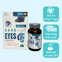 Viên Uống Bổ Mắt Good Eyes - Hỗ Trợ Tăng Cường Thị Lực, Giảm Mỏi Mắt, Khô Mắt - An Toàn Cho Người Lớn và Trẻ Em Trên 7 Tuổi