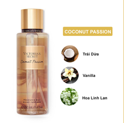 Xịt Thơm Toàn Thân Body Mist Victoria'S Secret - Coconut Passion