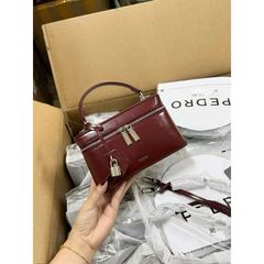Túi Cốp Dẹt Pero Size 20 Kèm Tag Treo Ổ Khoá - Túi Xách Nữ Quảng Châu Cao Cấp Thời Trang, Thiết Kế Sang Trọng, Dễ Dàng Phối Đồ