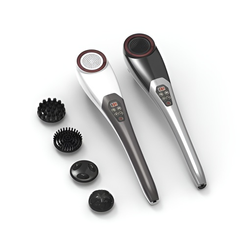 Máy Massage Cầm Tay Cao Cấp Puli PL-620DC - Thiết Bị Massage Đa Chức Năng 5 Đầu, Công Nghệ Hàn Quốc, Giảm Đau Mỏi, Sạc Pin Tiện Lợi