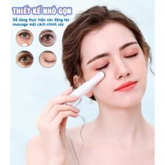 Bút Massage Mắt NIKIO NK-115 - Giảm Nếp Nhăn, Thâm Quầng, Sử Dụng Nhiệt và Ánh Sáng LED - Thiết Kế Nhỏ Gọn, Sạc USB