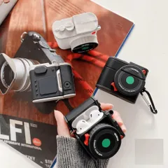 Vỏ Bọc AirPods Dẻo Silicon Hình Máy Ảnh Leica Vejmon - Phụ Kiện Tai Nghe AirPods 1 2, Case Bảo Vệ Chất Lượng Cao