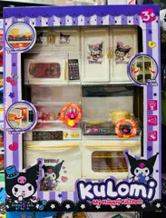 Bộ Đồ Chơi Nhà Bếp Kuromi 8921M-3 - Đồ Chơi Nấu Ăn Có Đèn và Nhạc, Thiết Kế Sắc Màu Độc Đáo Cho Trẻ Em