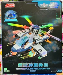 Đồ Chơi Lắp Ráp JAKI JK8561 Máy Bay Trực Thăng Super Pulse Helicopter XSM1 - Bộ Đồ Chơi Sáng Tạo Cho Trẻ Em