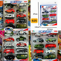 Bộ 10 Xe Ô Tô Mini Sắt Die-Cast Super Speed 1:64 - Đồ Chơi Sáng Tạo Cho Trẻ Em, Mẫu Ngẫu Nhiên