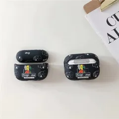 Vỏ Bọc Airpods Pro - Bao Silicon SupxMe Đen Chất Liệu Nhựa Cho Hộp Sạc Tai Nghe AirPods PRO
