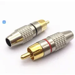 Giắc RCA Không Hàn Tiện Dụng - Kết Nối Âm Thanh & Video Dễ Dàng, Chất Lượng Cao, Tương Thích Nhiều Thiết Bị