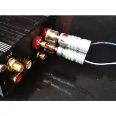 Giắc bắp chuối NAKAMICHI mạ vàng cao cấp - Kết nối loa và ampli, chất lượng âm thanh tuyệt vời - Giá 1 cặp, 2 cặp