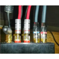 Giắc bắp chuối NAKAMICHI mạ vàng cao cấp - Kết nối loa và ampli, chất lượng âm thanh tuyệt vời - Giá 1 cặp, 2 cặp