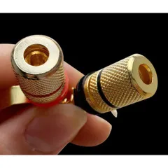 Bộ 4 Phích Cắm Bắp Chuối 4mm - Kết Nối Thiết Bị Điện Tiện Lợi, Chắc Chắn và Bền Bỉ, Phụ Kiện Gia Đình Không Thể Thiếu