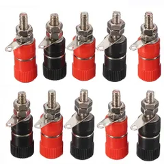 Trạm loa Js-910b Kết Nối Chuối Cắm Đỏ Đen - Thiết Bị Âm Thanh Chất Lượng Cao, Tương Thích Nhiều Loại Loa, Dễ Dàng Sử Dụng