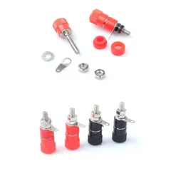 Trạm loa Js-910b Kết Nối Chuối Cắm Đỏ Đen - Thiết Bị Âm Thanh Chất Lượng Cao, Tương Thích Nhiều Loại Loa, Dễ Dàng Sử Dụng