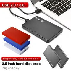 Box ổ cứng 3.0 chát lượng cao dùng cho ổ SSD, HDD 2.5 inch, có đèn báo