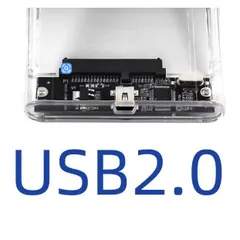 Box ổ cứng 3.0 chát lượng cao dùng cho ổ SSD, HDD 2.5 inch, có đèn báo