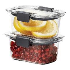 Bộ 18 Hộp Đựng Thực Phẩm Rubbermaid Brilliance Tritan - Kháng Rỉ, Chịu Nhiệt Tốt, Tiết Kiệm Không Gian, Made in USA