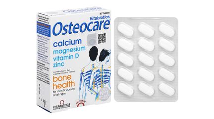 Viên Uống Hỗ Trợ Xương Khớp OSTEOCARE 30 Viên - Bổ Sung Canxi, Vitamin D, Magie, Kẽm - Đảm Bảo Xương Chắc Khỏe