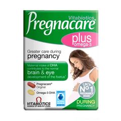 Viên Uống Pregnacare Plus Omega-3 Hỗ Trợ Bổ Sung Vitamin Cho Phụ Nữ Mang Thai & Cho Con Bú - Thực Phẩm Chức Năng Nhập Khẩu Anh Quốc