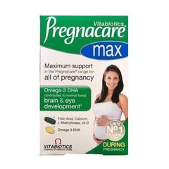 Viên uống Pregnacare Max - Hỗ trợ bổ sung vitamin cho phụ nữ mang thai và cho con bú - Sản phẩm nhập khẩu từ Anh Quốc