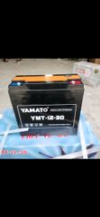 Bình Khô 12V-30AH Yamato Chính Hãng Nhật Bản - Bền, Hiệu Suất Cao Dành Cho Xe Đạp Và Xe Điện