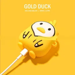 Vỏ Bọc Silicon AirPods (Vịt Trắng Áo Vàng) Dành Cho Tai Nghe AirPods 1 2 - Phụ Kiện Thời Trang Cho Người Yêu Âm Nhạc