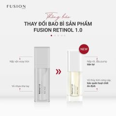 Kem Fusion Retinol 1.0 - Giảm nếp nhăn, cải thiện da dầu và sắc tố, trẻ hóa làn da, serum chăm sóc da chuyên sâu