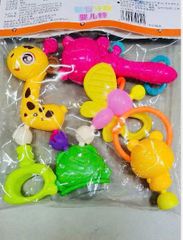 Bộ Xúc Xắc 697-2 Đồ Chơi Âm Thanh Đáng Yêu cho Trẻ Sơ Sinh và Trẻ Nhỏ - Kích Thích Phát Triển Tư Duy và Cảm Xúc