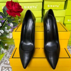 Giày Cao Gót Nữ Sang Trọng - Phong Cách Pháp Mũi Nhọn, Gót Nhọn, Thời Trang Cao Cấp, Màu Đen, Be, Nude, Size 34-40