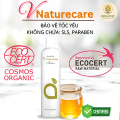 Dầu Gội Thảo Mộc Vnaturecare 300mL - Ngăn Rụng, Giảm Hư Tổn, Lành Tính Cho Da Nhạy Cảm, Dưỡng Tóc Khỏe Đẹp Từ Gốc