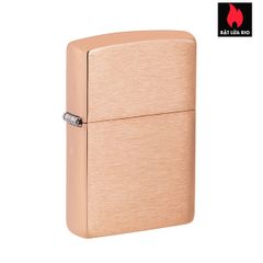 Bật Lửa Zippo Đồng Đỏ Nguyên Khối 48107 - Vỏ Đồng Nguyên Khối, Ruột Thép Không Gỉ Mạ Đen, Quà Tặng Cao Cấp 2022
